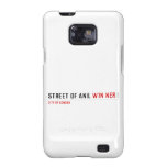 Street of anil  Samsung Galaxy S2 Cases