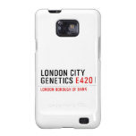 LONDON city genetics  Samsung Galaxy S2 Cases
