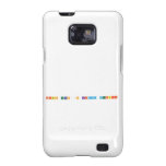 Figen Hocanın kimya defteri  Samsung Galaxy S2 Cases