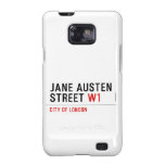 Jane Austen Street  Samsung Galaxy S2 Cases