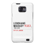LEBOHANG MAHADY  Samsung Galaxy S2 Cases