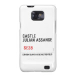 CASTLE  JULIAN ASSANGE    Samsung Galaxy S2 Cases