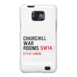 Churchill war rooms  Samsung Galaxy S2 Cases
