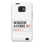 Window Avenue  Samsung Galaxy S2 Cases