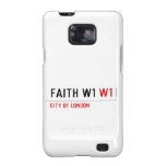 Faith w1  Samsung Galaxy S2 Cases