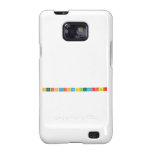 PeriodicTableWriter  Samsung Galaxy S2 Cases