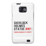 sherlock holmes statue  Samsung Galaxy S2 Cases