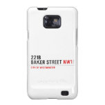 221B BAKER STREET  Samsung Galaxy S2 Cases