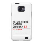 Re-creations- Damian  Chrobak  Samsung Galaxy S2 Cases