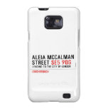 Aleia Mccalman Street  Samsung Galaxy S2 Cases