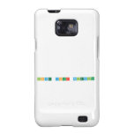 Love your molecules  Samsung Galaxy S2 Cases