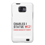 charles i statue  Samsung Galaxy S2 Cases