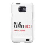Milk  Street  Samsung Galaxy S2 Cases