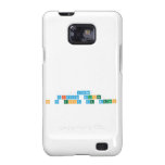 ¡Animo!
 Cuidaos mucho.
 Se os echa de menos  Samsung Galaxy S2 Cases