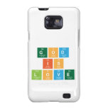 God
 is
 love  Samsung Galaxy S2 Cases