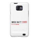 Miss Naty  Samsung Galaxy S2 Cases