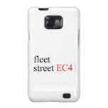 fleet  street  Samsung Galaxy S2 Cases