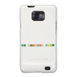 the periodic table  Samsung Galaxy S2 Cases