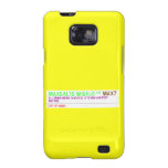 MAXSALTO MIGAL®™  Samsung Galaxy S2 Cases