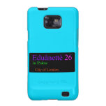 Eduånettè  Samsung Galaxy S2 Cases