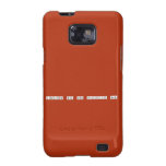 together we can achieve more   Samsung Galaxy S2 Cases