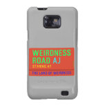 Weirdness Road  Samsung Galaxy S2 Cases