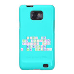 Atoms are
 the building
 blocks for
 everything
 in the Universe!  Samsung Galaxy S2 Cases