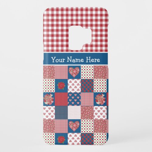 Samsung Galaxy S3 Case Personalized Hearts Roses Case_Mate Samsung Galaxy S9 Case
