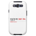 Heath Rd  Samsung Galaxy S3 Cases