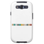 Che-Trio-Toni  Samsung Galaxy S3 Cases