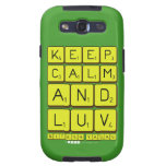 keep
 Calm
 And
 Luv
 NiTeSH YaDaV  Samsung Galaxy S3 Cases