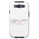 LONDON STREET SIGN  Samsung Galaxy S3 Cases