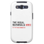 THE REGAL  NARWHALS  Samsung Galaxy S3 Cases