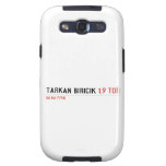 TARKAN BIRICIK  Samsung Galaxy S3 Cases