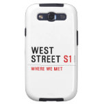 west  street  Samsung Galaxy S3 Cases
