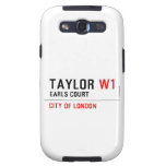 Taylor  Samsung Galaxy S3 Cases
