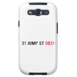 21 JUMP ST  Samsung Galaxy S3 Cases