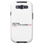Your Name Street Layin chairman   Samsung Galaxy S3 Cases