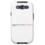 Njabulo and lebo's relationship  Samsung Galaxy S3 Cases