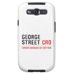 George  Street  Samsung Galaxy S3 Cases