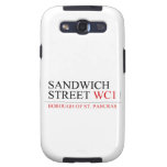 SANDWICH STREET  Samsung Galaxy S3 Cases