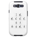 Im
 Made
 Of
 Atoms  Samsung Galaxy S3 Cases