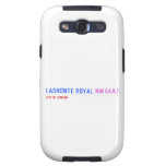 Lashonte royal  Samsung Galaxy S3 Cases