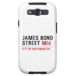 JAMES BOND STREET  Samsung Galaxy S3 Cases