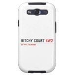 Bitchy court  Samsung Galaxy S3 Cases
