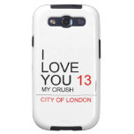 I Love You  Samsung Galaxy S3 Cases