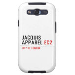 jacquis apparel  Samsung Galaxy S3 Cases
