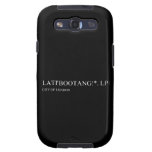 Lati'bootang!*.  Samsung Galaxy S3 Cases