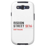 RISDON STREET  Samsung Galaxy S3 Cases