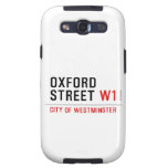 oxford  street  Samsung Galaxy S3 Cases